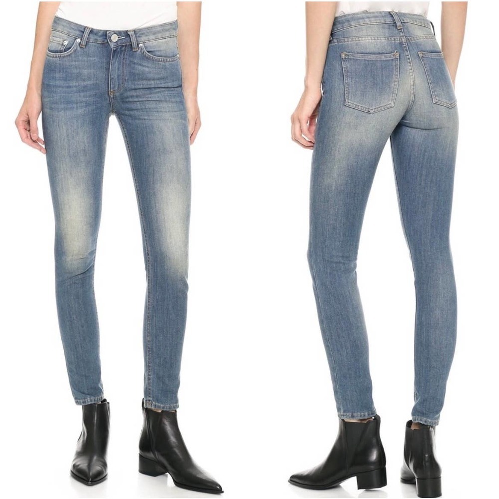 Acne Studios Skin 5 Skinny Jeans in Vintage Wash
